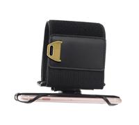 Sewroro Brassard Téléphone Sport Rotatif avec Sangle Ajustable et Fixation Câble Écouteurs pour Course et Activités Extérieures Support Téléphone Portable Noir