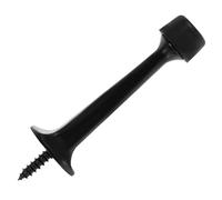 Sewroro Butée de Porte Murale et Au Sol avec Tête Caoutchouc Butoir Extra Long Solide et Protection Murale pour Bureau Chambre Salle de Bain Installation Sécurisée