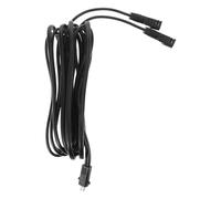 Sewroro Câble de Remplacement 2 Mètres pour Fauteuil Inclinable Électrique, Cordon d'alimentation 2 Broches en Plastique, Câble de Traction pour Canapé Relax, Pièces de Rechange