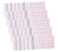 Sewroro Cahier D'exercices De Calligraphie Chinoise Moyen Format Papier à Calligraphie Pliable Perméabilité à L'air Élevée pour Entraînement Manuscrit Chinois Débutants