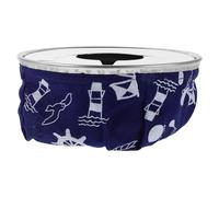 Sewroro Cendrier Marin Acier Inoxydable Coupe-Vent pour Bateaux Voitures et Voyages sans Fumée Compact et Facile à Nettoyer