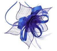 Sewroro Chapeau Bibi de Mariage Style Vintage Coiffe Tulle pour Tea Party Accessoires de Tête pour Femme Fascinateur Bohème pour Carnaval