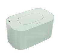Sewroro Chauffe-Lingettes USB Portable pour Bébé Chauffe-Mouchoirs Humides sans Fil Boîte Chauffante Verte Mécanique Compatible Voiture et Maison Maintien Température Constante