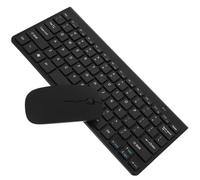 Sewroro Clavier Et Souris sans Fil Multimedia Combo Plug and Play Réception Silencieux Compact Et Ergonomique pour Bureau Et Voyage
