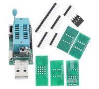 Sewroro Compilateur programmeur adaptateur module programmeur USB programmeur flash programmeur de puce Plastique Vert
