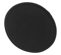 Sewroro Coussinet de Haut-Parleur Rond en Silicone Noir, Anti-Vibrations | Surface Texturée Antidérapante, Réduit les Secousses, Protège les Meubles, pour Bureau, Camping et Dortoir