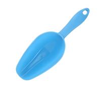 Sewroro Cuillère à Glace en Plastique Bleu, Pelle à Main Ergonomique pour Farine, Céréales, Épices - Ustensile Cuisine Polyvalent pour Maison, Buffet et Préparation Réutilisable