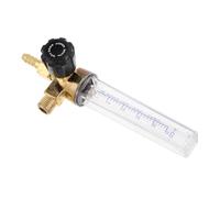 Sewroro Débitmètre Gaz Argon avec Valve pour Usage Industriel Installation Facile Régulateur Durable et Adapté Chimie Pharmaceutique Alimentaire