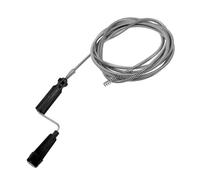 Sewroro Déboucheur Spirale Robuste pour Évier Salle de Bain et Outil Bouchons Cheveux Utilisation Maison Nettoyage Canalisation Facile