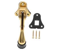 Sewroro dessus de porte arret de portail door stopper pendaison de crémaillère de plein air garage serrures trousse porte maintenue ouverte butée de porte extérieure Alliage de zinc Golden
