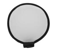 Sewroro Diffuseur de Flash Rond Pliable 30 CM Noir et Blanc Softbox Portable pour Matériel Photographique Compatible Flash Intégré et Déporté Éclairage Studio Photo et Reportage en
