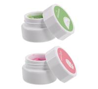 Sewroro Dissolvant pour Colle à Faux Cils 2Pcs Crème pour Techniciennes en Extensions de Cils Usage Professionnel Dissolution Rapide