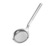 Sewroro Écumoire en Acier Inoxydable 27 CM X 9 CM Passoire à Huile et Résidus Filtre à Tamis Fin Cuisine Ustensile de Cuisson Polyvalent Passoire Alimentaire Anti-Rouille Cuillère à