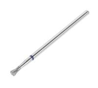 Sewroro Embout de Ponceuse à Ongles en Acier Inoxydable 106 Type Entonnoir Embouts de Ponceuse à Cuticules pour Manucure Professionnelle Outil de Polissage Précis pour Ongles en Gel