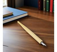 Sewroro Ensemble de 2 Porte-Plumage en Bois pour Calligraphie et Dessin Stylos à Tremper avec Plumage en Acier Inoxydable Transparent et Noir 20 Plumage Interchangeables Art Manga et