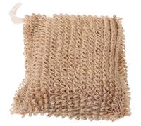 Sewroro Éponge Luffa Fibre de Jute Naturelle Exfoliant Corporel Doux de Fleur Gommage pour Peau Morte Éponges de Bain en Loofah pour Lavage Quotidien