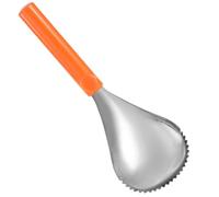 Sewroro Évideur à Citrouille en Acier Inoxydable Dentelé, Outil Multifonction pour Vider et Dénoyauter Courges et Légumes, Couleur Orange, Accessoire Pratique Cuisine pour Préparation