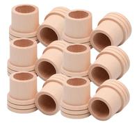 Sewroro Extincteur à Moxibustion en Bois Pratique à Transporter 20pcs, Résistant à Haute Température Compatible Bâtonnets Moxa de 1,8cm pour Usage Domestique