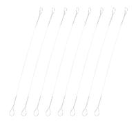 Sewroro Fil à Découper le Fromage en Acier Inoxydable 145 CM Lot de 8 Fils de Rechange Coupe-Fromage Manuel Coupe-Fromage pour Fromage Beurre et Jambon Usage Domestique et Professionnel