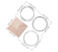 Sewroro Fil Aluminium Flexible pour Modelage et Couronnes Fil Métallique Malléable avec Base Support pour Bricolage Argile et Sculpture