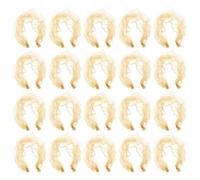 Sewroro Filets à Cheveux Élastiques Invisibles 40 Pcs Maille Fine 7 MM X 50 CM Filet à Chignon pour Danseuses et Service en Salle Léger Respirant et Réutilisable