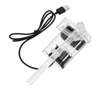 Sewroro Filtre D'aquarium à Cascade USB, 250 L/h, Abs, Mini Silencieux | Boîte Murale de Filtration, Débit 250 L/h, Usage Simple, Cycle D'eau Stable, pour Bac Compact