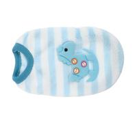 Sewroro Gilet Chaud pour Lapin en Polaire Corail Léger, Confortable et Créatif, pour Petits Animaux Bleus Pesant Entre 0,5 et 1kg