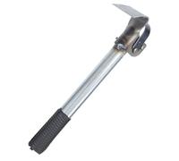 Sewroro Grattoir à Écorce Manuel en Acier Solide Manche Métallique Ergonomique - Outil à Écorcer Arbres Fruitiers Léger et Résistant - Accessoire Jardinage pour Entretien et Taille