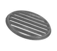 Sewroro Grille à Mailles Ronde en Fer Noir pour Cuisson Extérieure | Distribution de Chaleur Optimisée, Entretien Facile, Usage Polyvalent, Format Rond, Pièces de Barbecue