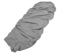 Sewroro Housse de Canapé de Spa Gris 70X190 CM en Coton Tricoté Drap de Massage Professionnel Lavable avec Ouverture Visage Housse de Lit Antidérapante pour Table de Massage