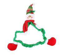 Sewroro Housse De Élastique pour Écran Ordinateur Décoration De Noël Unique Et Attrayante Convient Plupart des Moniteurs Réutilisable Et Lavable Crée Une Ambiance Festive chez