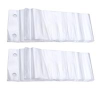 Sewroro Housse de Parapluie Jetable Épaisse 13X72 CM en Polypropylène Imperméable Paquet de Protection pour Parapluie Long Lot de 200 Pièces pour Hôtel Restaurant et Jours de Pluie