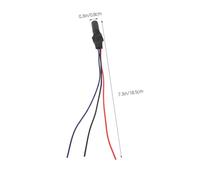 Sewroro Kit 5 Pièces Filtre Redresseur 12V pour Caméra de Recul Voiture Condensateur de Signal Résistant aux Intempéries Câble Relais pour Feu de Recul Accessoire Auto pour Manœuvres