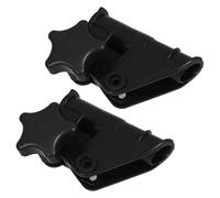 Sewroro Kit de 1 Paire de Charnières à Loquet Plastique pour Fauteuil Inclinable Connecteurs Verrou 20 MM pour Tubes Ronds Accessoires Robustes pour Chaise Longue de Plage et Camping