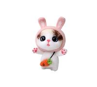 Sewroro Kit de Feutrage à L'aiguille et Manuel en Version Anglaise Accessoires DIY pour Journée des Garçon et Filles pour Garçon et Filles et Chat Cartoon