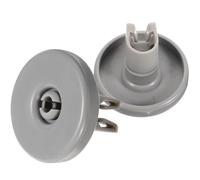 Sewroro Kit de Réparation de Roulettes de Panier Inférieur pour Lave- Aeg 2 Pièces Accessoires Solide Installation Facile Compatible Plusieurs Modèles