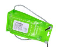 Sewroro Lanterne à Eau Salée Portable LED D’urgence Verte pour Camping