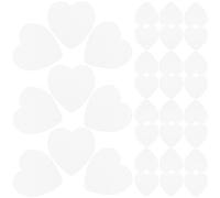 Sewroro Lingettes Dissolvantes pour Vernis à Ongles de Cœur Boîte Blanche 200 Pièces Tampons Professionnels Super Absorbants pour Ongles en Gel et Acrylique Format Voyage Pratique