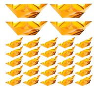 Sewroro Lingots de Papier Sacrificiels 16x19 Cm 200 Pièces Fourniture Culte des Ancêtres pour Fête Qingming et Nettoyage de Tombes, Papier Lisse Pliable pour Rituels Funéraires