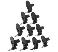 Sewroro Lot de 10 Pièces Détachées pour Tronçonneuse 45/52/58 Ressort Amortisseur Porte-Chaîne en Acier Haute Performance Accessoire Compatible Vibrations et Maintien de Chaîne