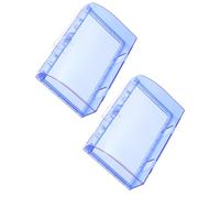 Sewroro Lot de 2 Caches-Prises Étanches Type 86 Autocollants Protection Anti-Éclaboussures pour Interrupteurs Doubles Boîtier Transparent Résistant à L’Humidité la Cuisine et Salle de