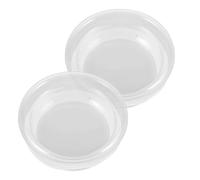 Sewroro Lot de 2 Couvercles de Bouilloire en Verre Rond Joint Étanche en Silicone Compatibles Pichets et Théières Couvercles de Rechange pour Carafes d'Eau Froide Maintien