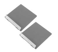 Sewroro Lot de 2 Couvercles de Protection pour Panneau de Thermostat de Climatisation Centrale Type 86 Gris, Cache-interrupteur en Plastique Robuste Anti-manipulation Accidentelle,