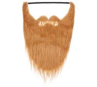 Sewroro Lot De 2 Masques De Barbe Longue Et Fausse Pour Halloween Fausses Moustaches Amusantes Et Amusantes Accessoires De Cosplay Pour Décorations De Fête