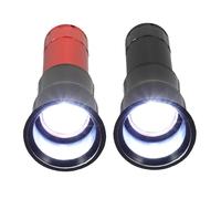 Sewroro Lot de 2 Mire-Œufs Portables LED Rouge et Noir Testeur d'Œufs pour Poule Canard Oie et Perroquet Lampe de Mirage Compacte pour Inspection et Incubation Matériel d'Incubation