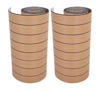 Sewroro Lot de 2 Panneaux Muraux 3d Autocollants, 40x300 Cm, Imperméables et Auto-adhésifs, Panneaux de Revêtement Mural pour Salle de Bain, Fond Décoratif Isolant et Épais en Bois