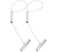 Sewroro Lot de 2 Supports de Capture pour Porcs en Métal Court Matériel Agricole Robuste Piège à Porcs Pratique pour Élevage Porcin