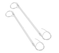 Sewroro Lot de 2 Tubes Chauffants en Quartz Céramique de 23 Cm Fil, Éléments Chauffants Infrarouges pour Radiateurs Portables, Remplacement pour Chauffage Électrique Intérieur et