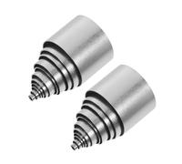 Sewroro Lot De 24 Matrices En Acier Inoxydable Pour Argile Polymère Outils Pour Poterie Bricolage Forme Circulaire Moules Pour Argile Moules En Céramique