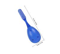 Sewroro Lot de 3 Brosses à Dents de Prison à Poils Moyens Manche Souple Ergonomique Petite Taille Portable Brosse à Dents à Usage Carcéral Mini Brosse Compacte pour Hygiène en Milieu